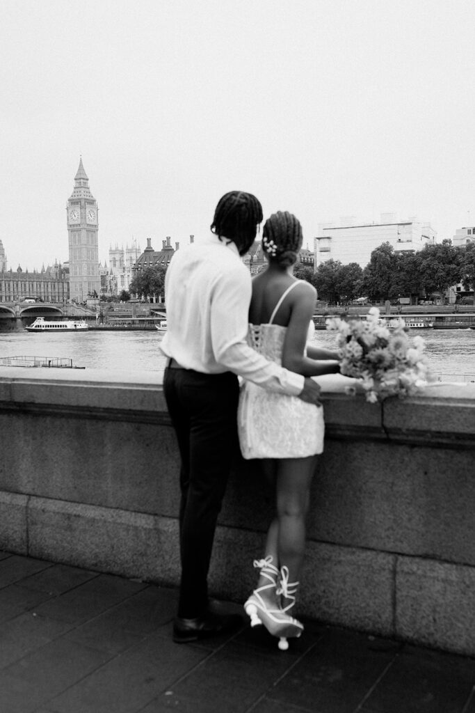 Big Ben London wedding