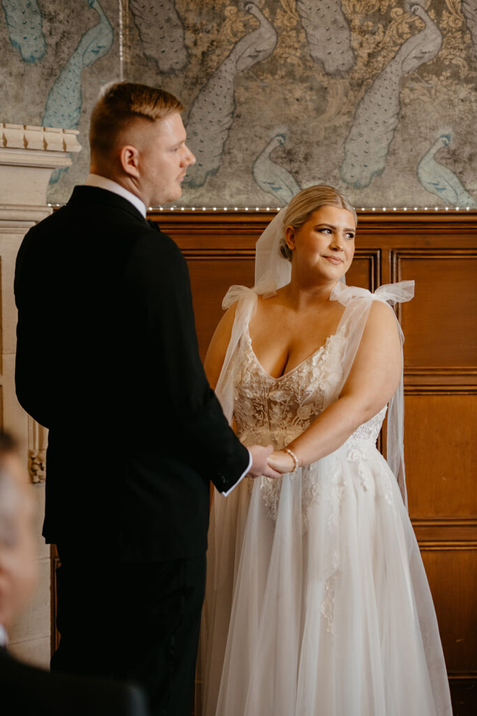 Intimate Winchester registry office elopement