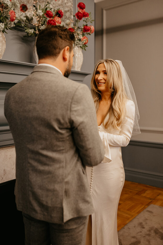 Marylebone Town Hall wedding ceremony vows