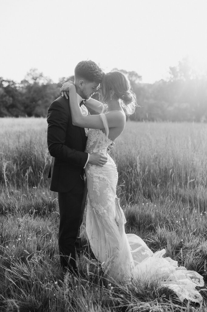 Sunset couple portraits
