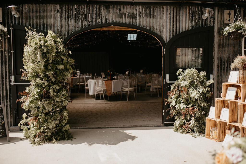 UK barn wedding venue