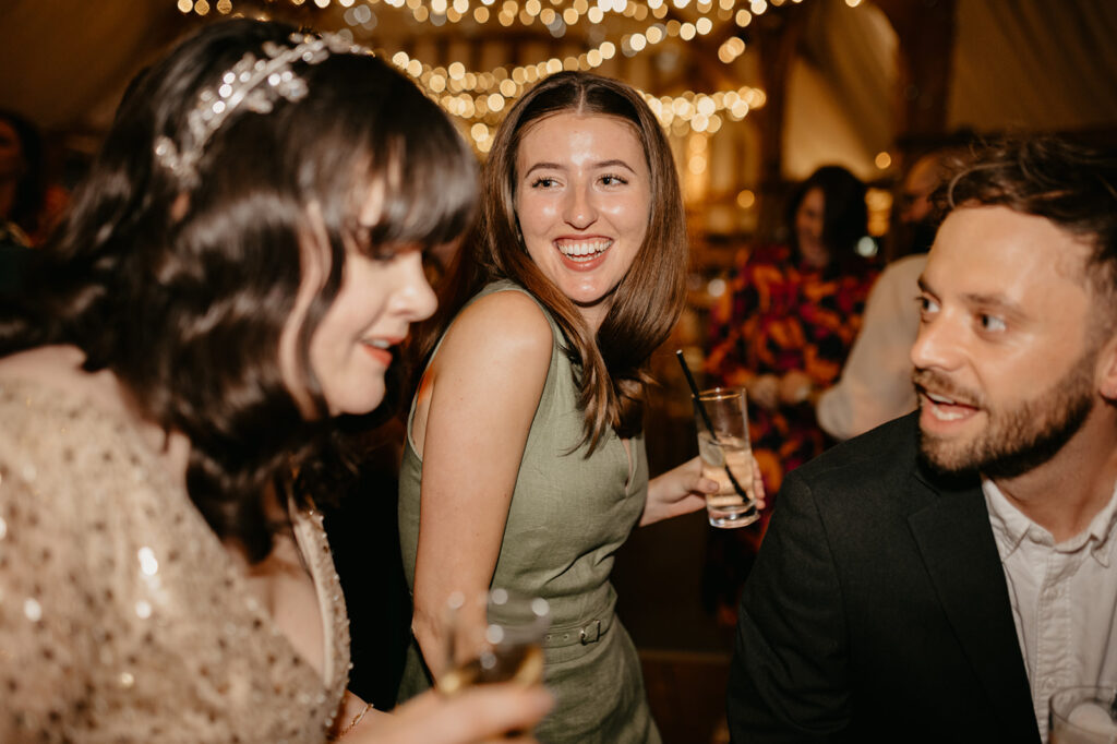 Dancefloor at South Farm Barn