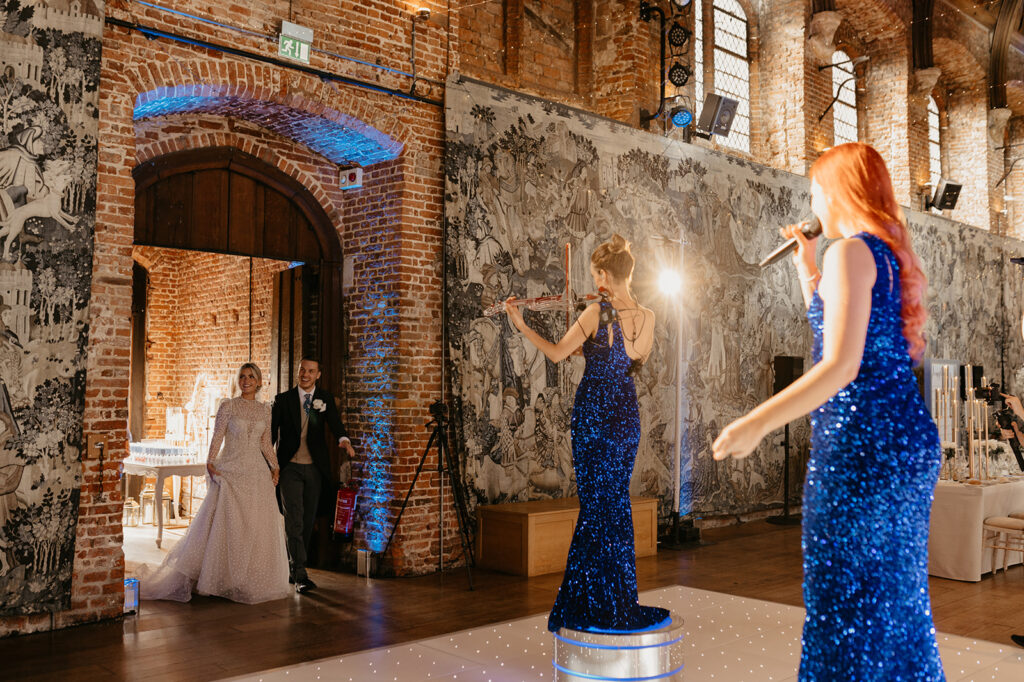 The function band entrance
