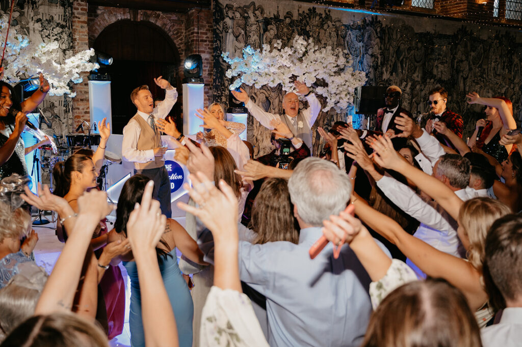Hatfield House wedding dancefloor