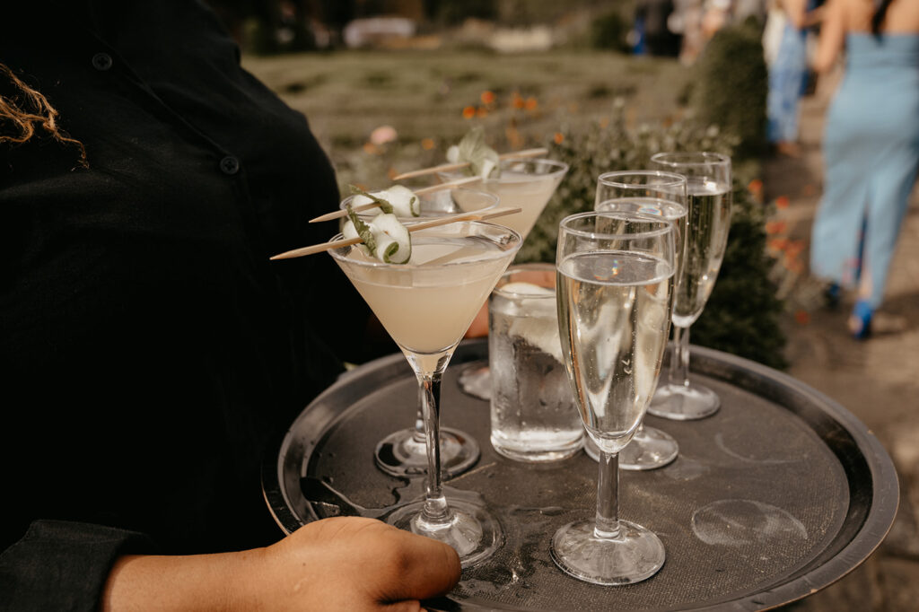 Drinks reception at Hatfield House