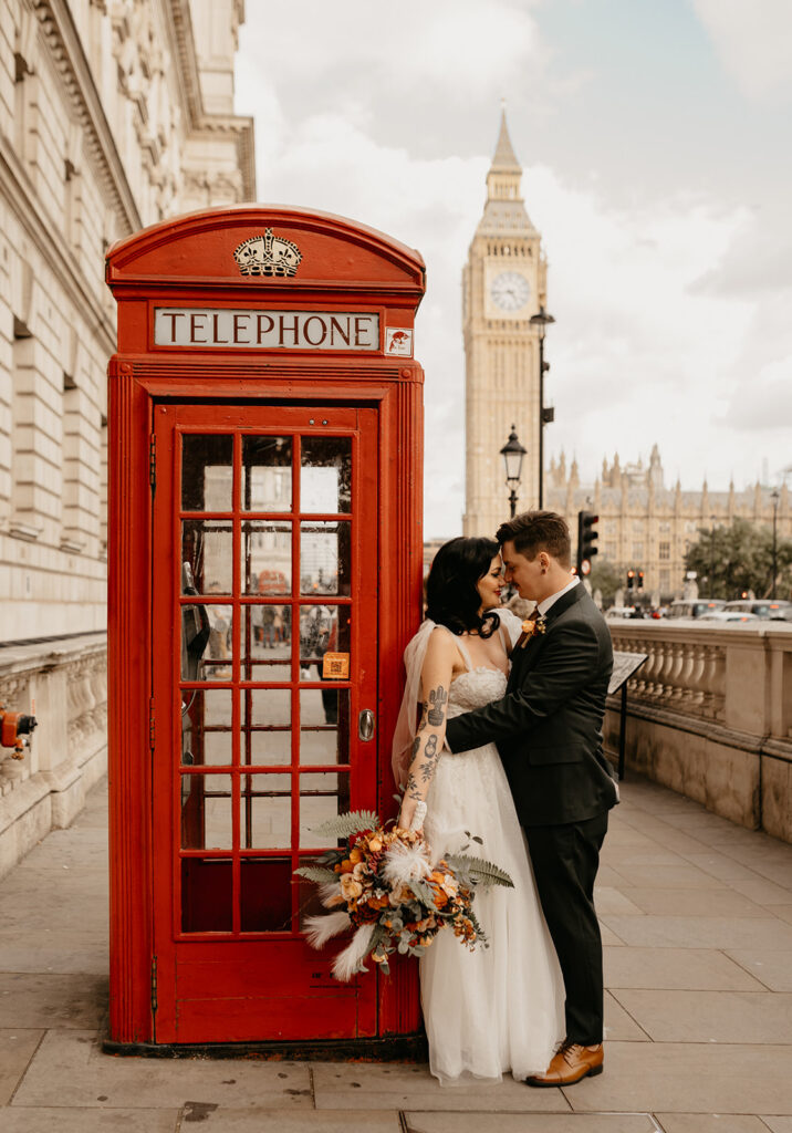 Iconic London wedding photography