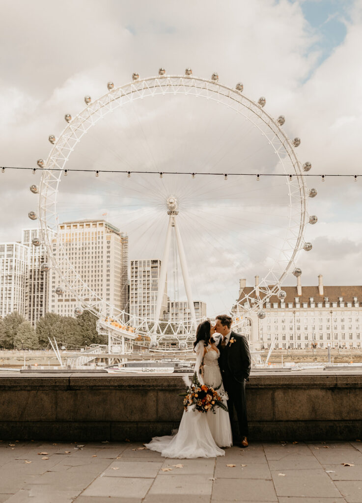 London Eye wedding photography