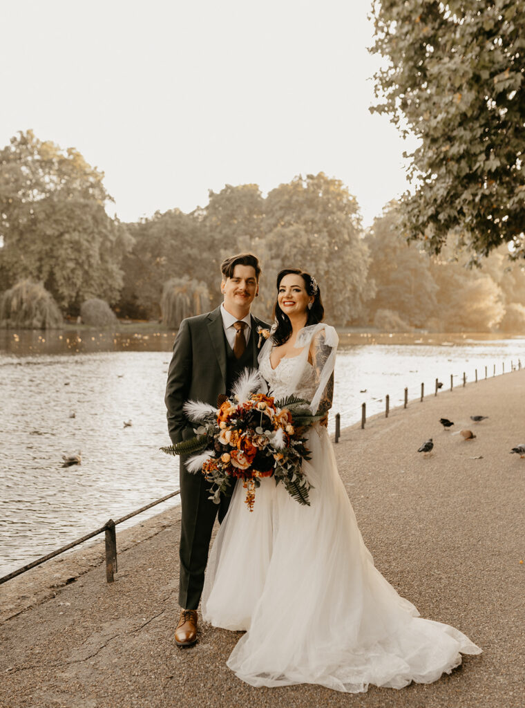 Stylish London wedding photography
