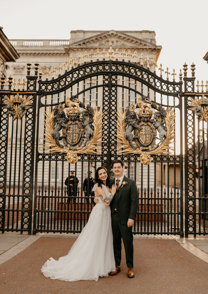 London elopement couple portraits