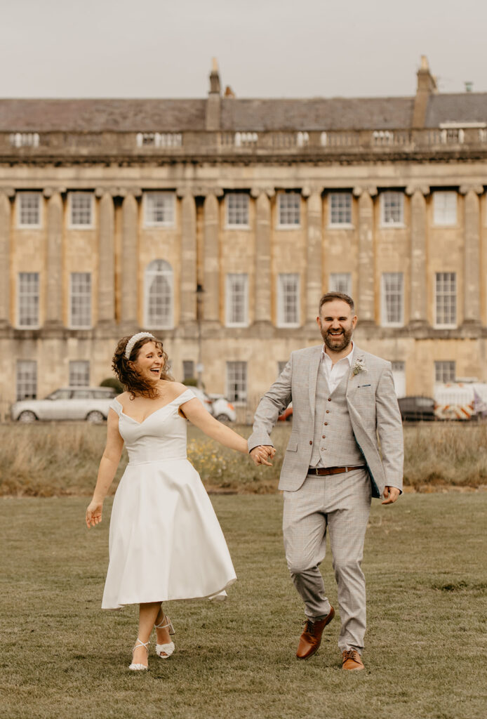 The Royal Crescent Hotel Bath elopement photography