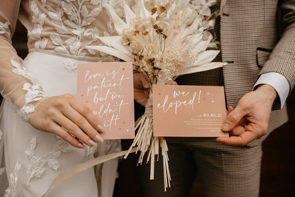 Bath elopement wedding stationery ideas