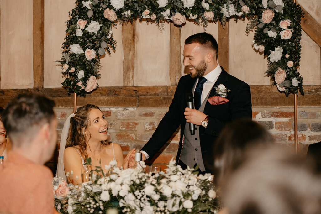 Wedding speech at Lillibrooke Manor