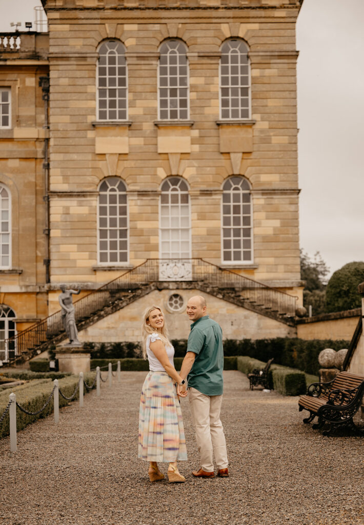 Blenheim Palace engagement photographer Megan Donati Photography