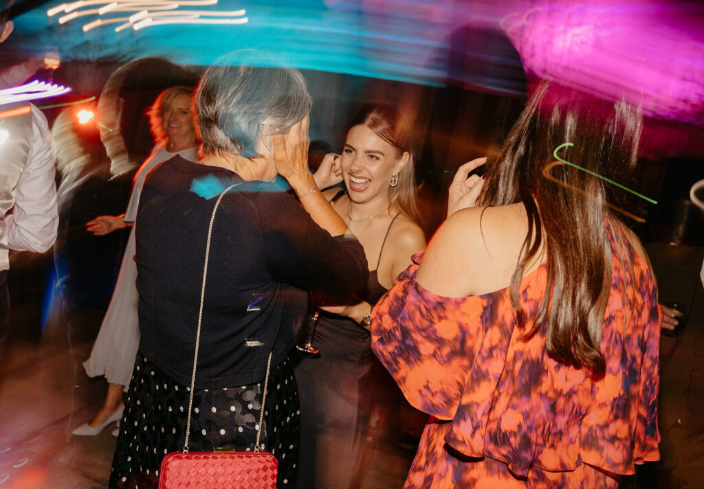 Vibrant dancefloor photography in Surrey