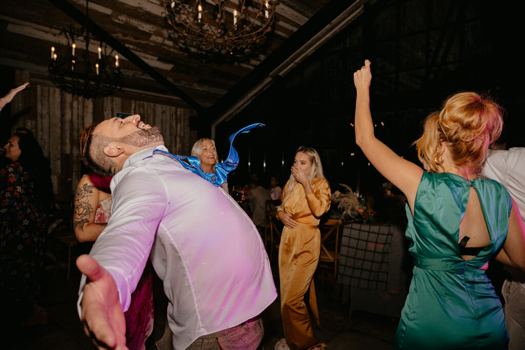 Botley Hill Barn wedding dancefloor