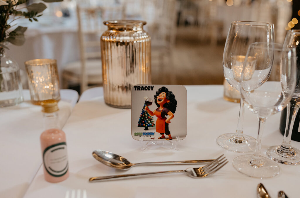 Disney inspired wedding guest favours