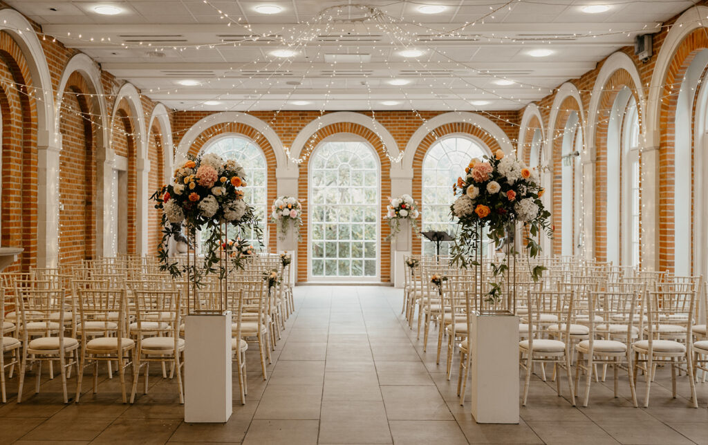 The orangery at Great Fosters