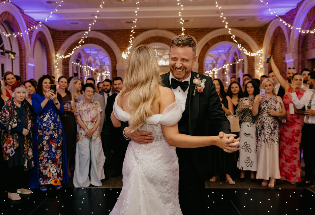 Great Fosters wedding first dance