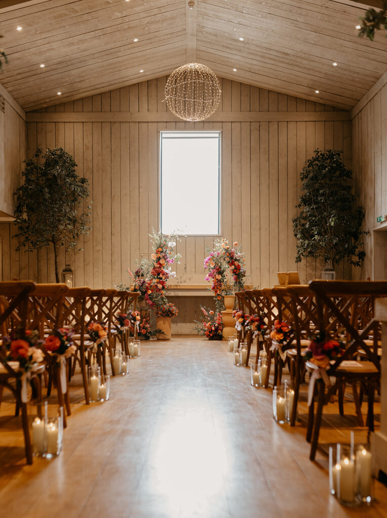 Primrose Hill Farm wedding ceremony space