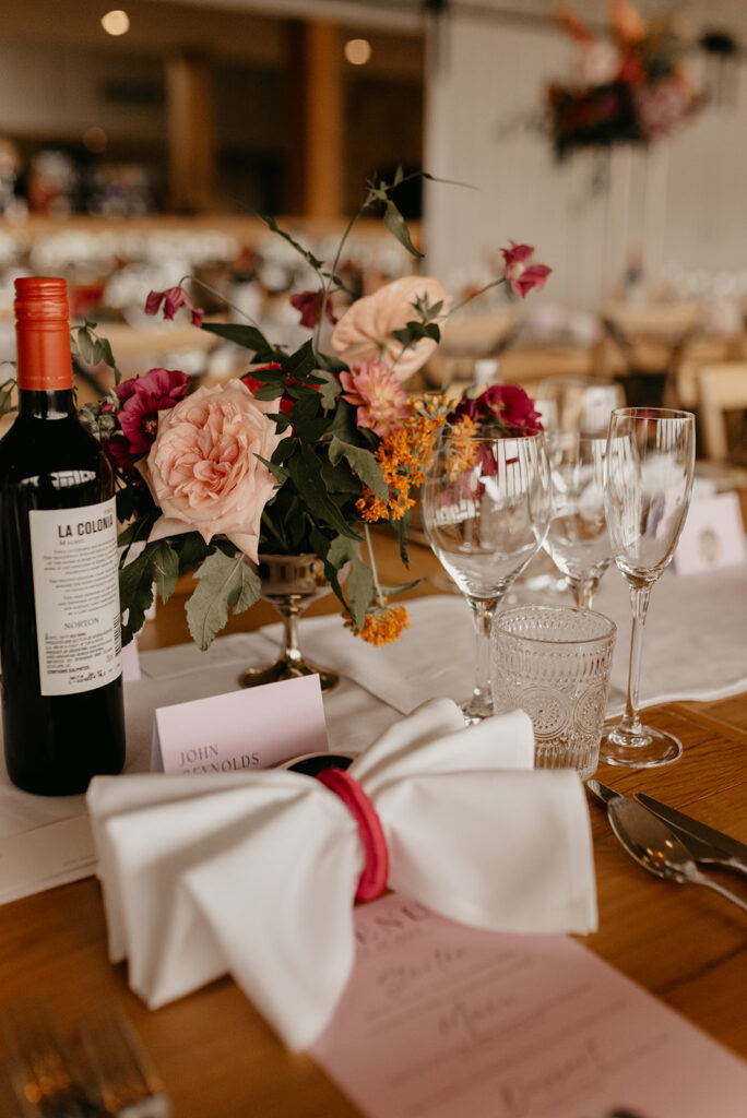 Primrose Hill Farm wedding breakfast